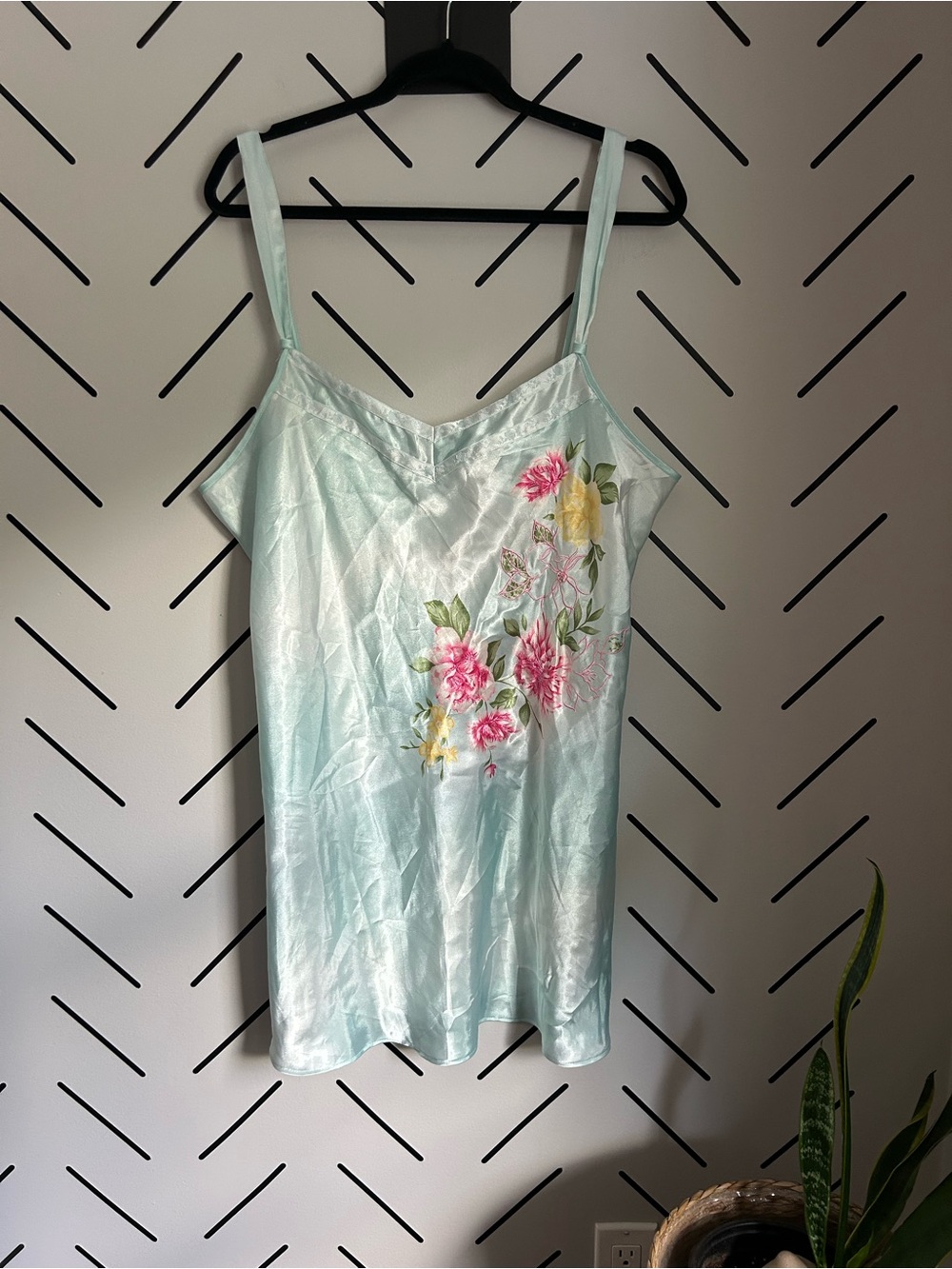 Vintage floral slip dress delicate floral feminine - Picture 1 of 6